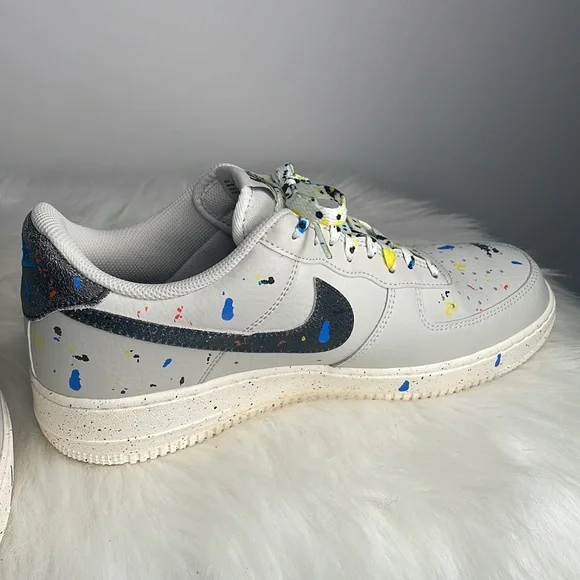 Nike | Air Force 1’07 LV8 Low Paint Splatter CZ0339-001 - Picture 7 of 11